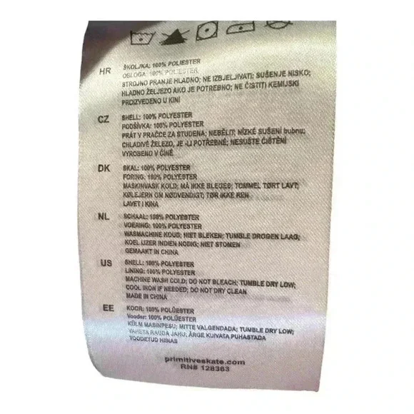 Primitive Eden Floral Long Sleeve Jersey size small, NWT - Picture 10 of 10